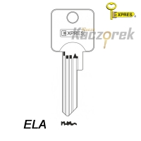Expres 151 - klucz surowy mosiężny - ELA